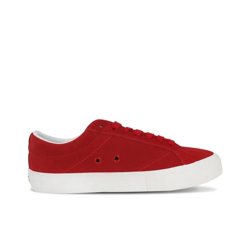 Opp France Red Suede Solid Color Simple And Fashionable Unisex Casual Shoes Board Shoes