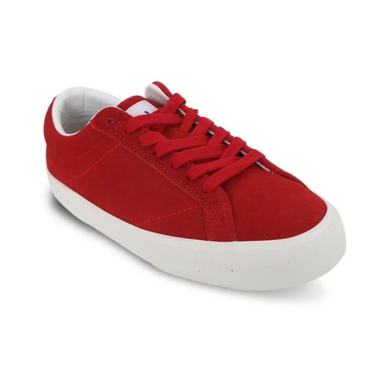 Opp France Red Suede Solid Color Simple And Fashionable Unisex Casual Shoes Board Shoes