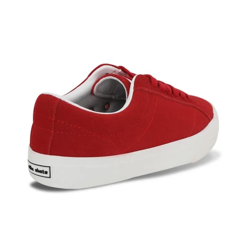 Opp France Red Suede Solid Color Simple And Fashionable Unisex Casual Shoes Board Shoes