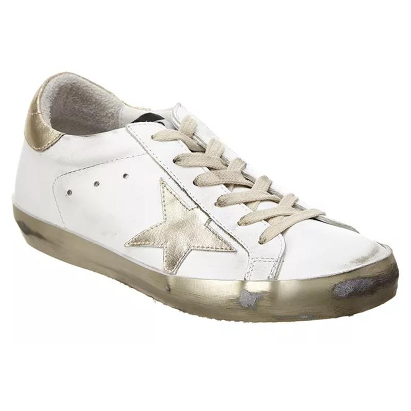 Opp France Retro Gold Star Strap Women’s Fashion Casual Shoes