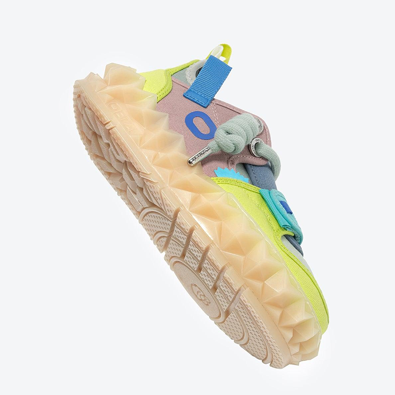 Opp France Same-style Canvas Shoes For Men And Women Thick-soled Casual Shoes Green