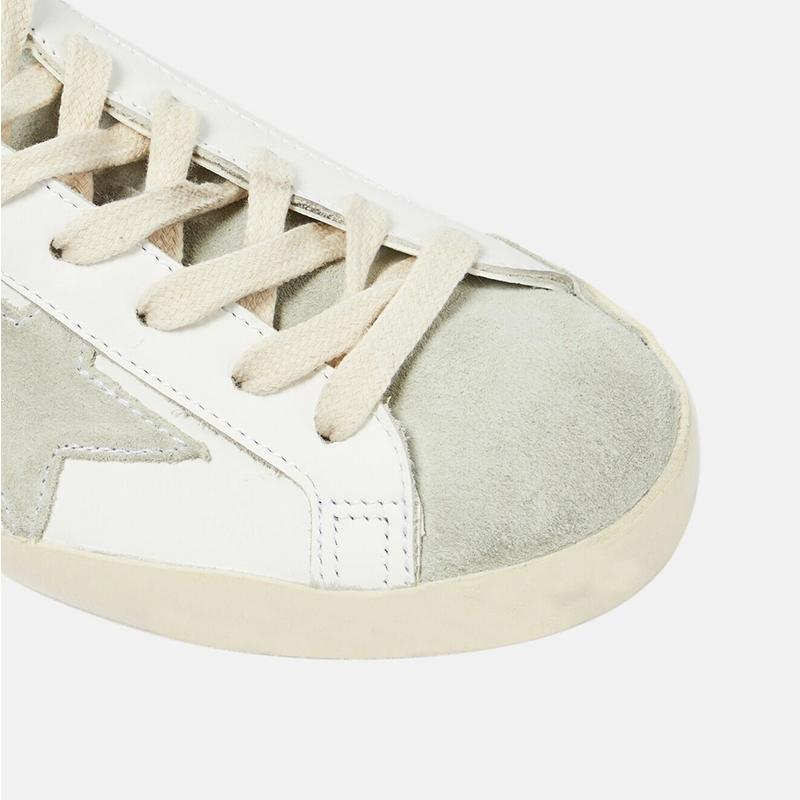 Opp France Silver Star Sequin Lace-Up Fashion Women’s Casual Shoes