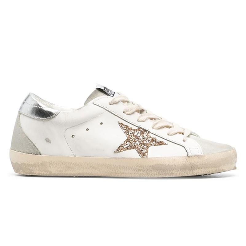 opp france Star silver tail low-top lace-up women’s casual shoes
