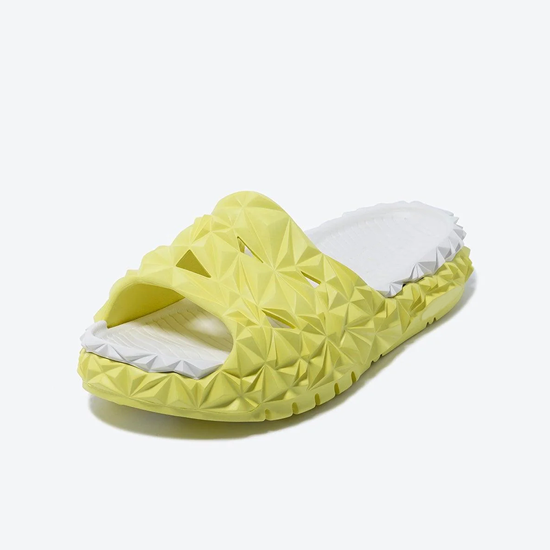 Opp France Unisex Trendy Personality Outdoor Sandals Slippers Yellow White