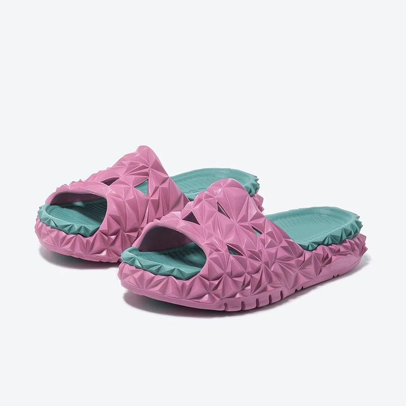 Opp France Unisex Trendy Personality Outdoor Sandals Slippers Pink