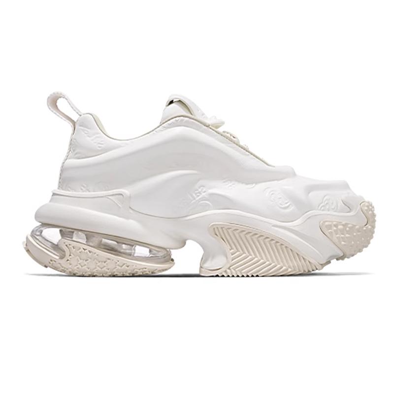 Opp France White Air Cushion Running Shoes Trendy Unisex Thick-soled Casual Sports Shoes