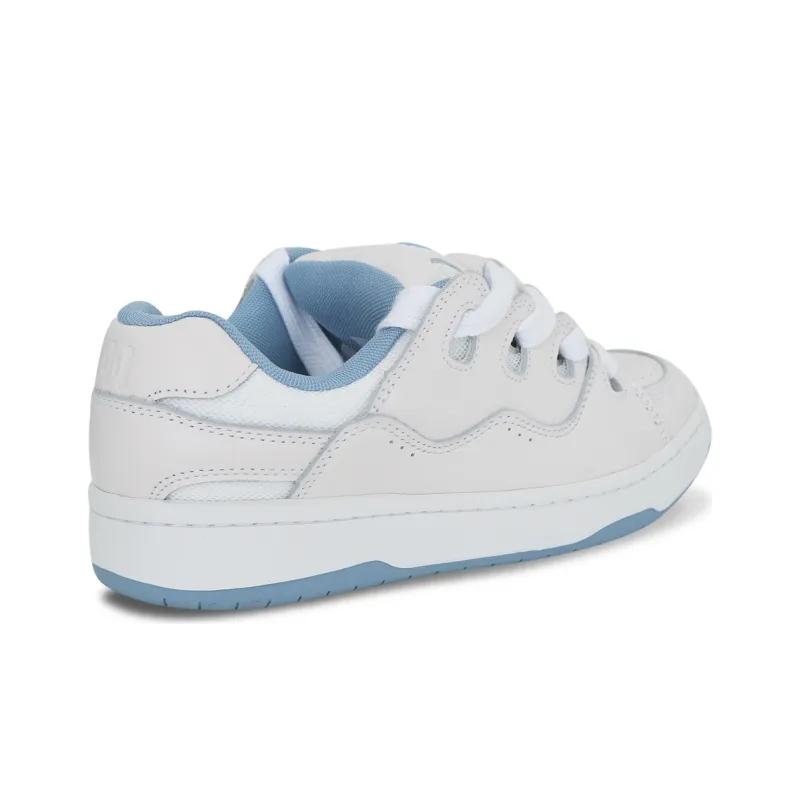 Opp France White And Blue Retro Patchwork Low Cut Unisex Casual Shoes