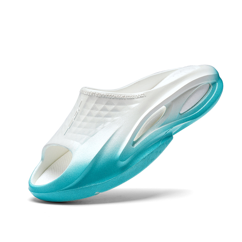 Opp France White And Blue Trendy Gradient Men’s And Women’s Same Style Outdoor Fashionable Slippers