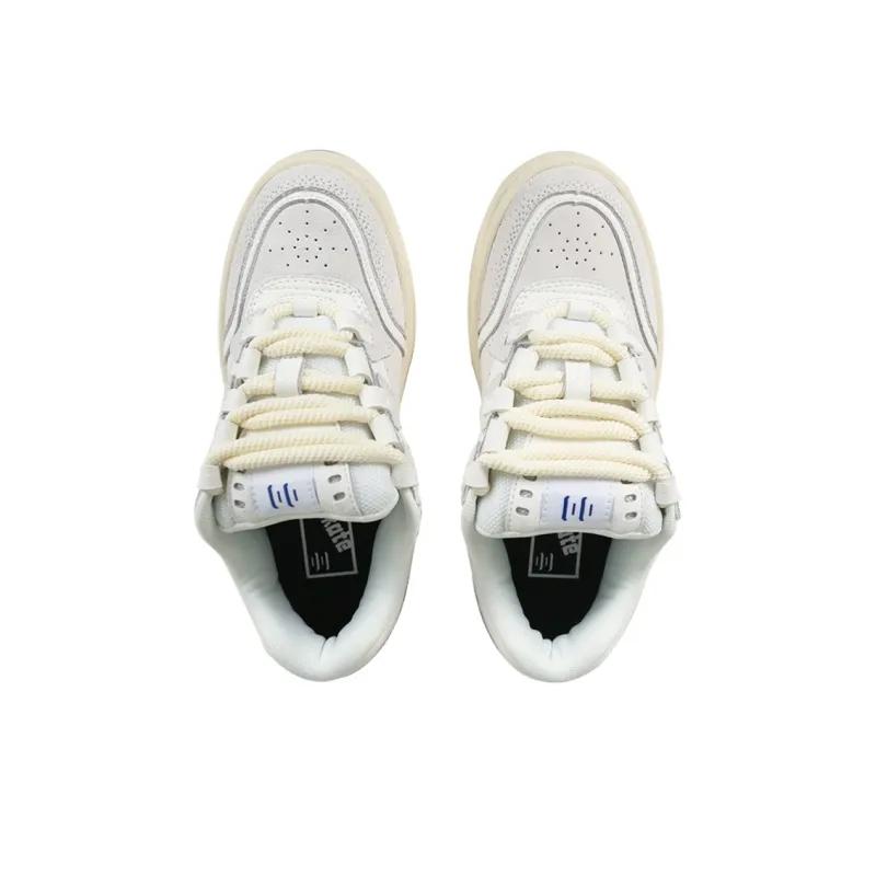 Opp France White Bottom Low Cut Lace Up Retro Unisex Casual Shoes