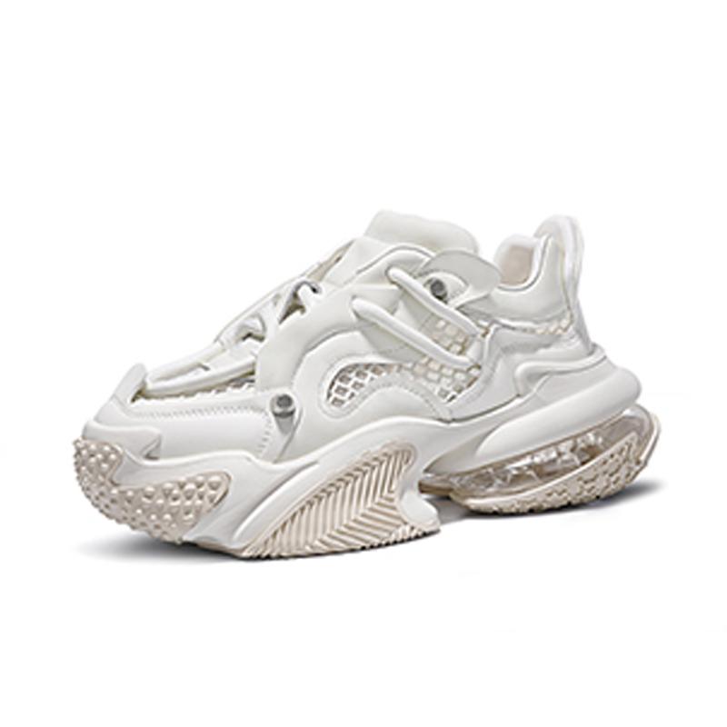 Opp France White Dad Shoes Summer Couple Height Increasing Shoes For Men And Women Breathable Mesh Sports Shoes