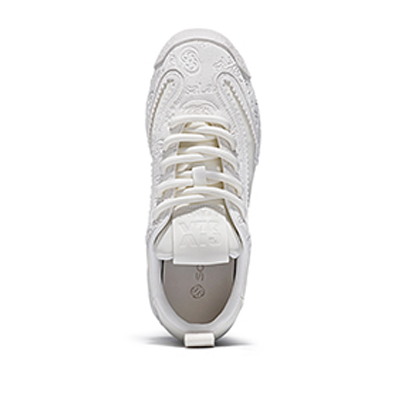 Opp France White Forrest Gump Shoes Unisex Thick Sole Height Increasing White Shoes Versatile Casual Shoes
