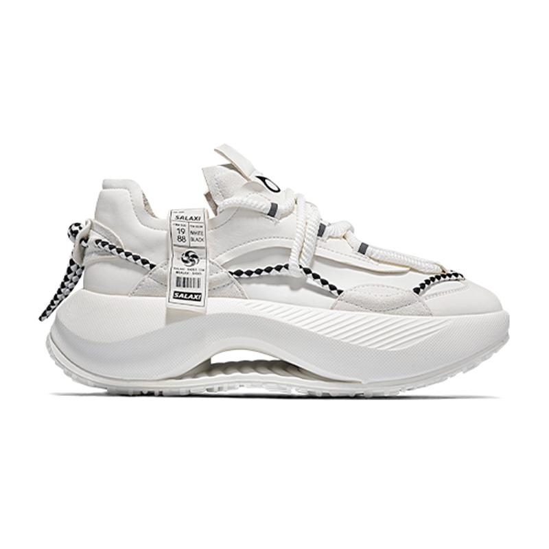 Opp France White Hollow Design Trendy Brand Dad Shoes For Men And Women Casual Height Increasing Sports Shoes