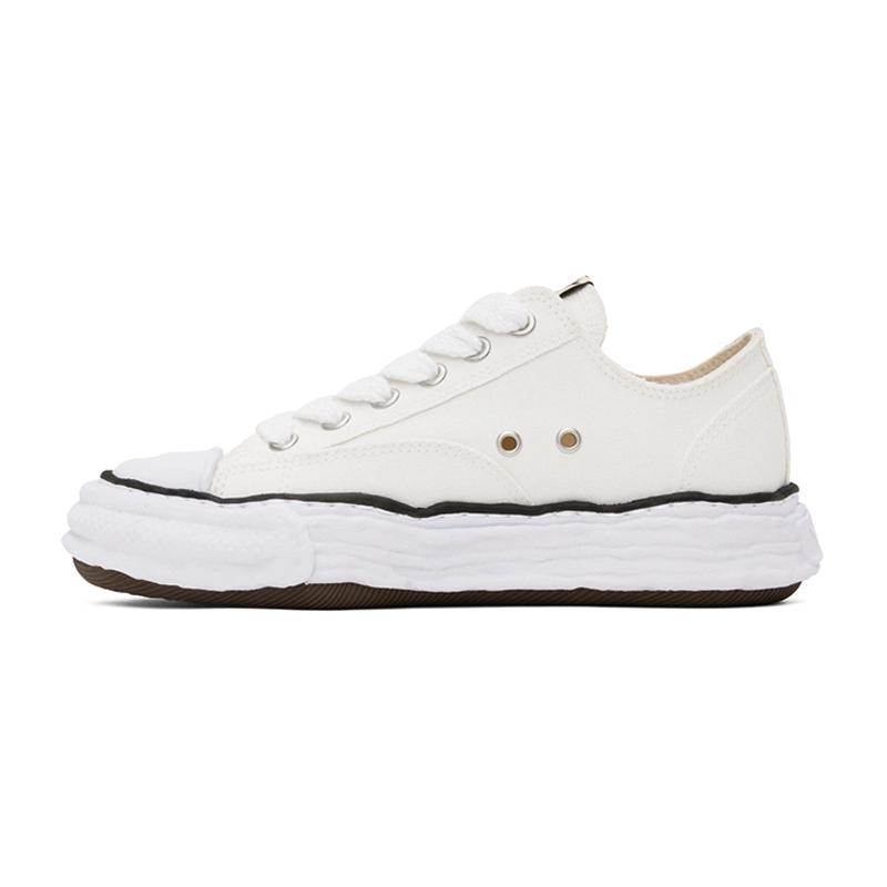Opp France White Low-top Lace-up Couple’s Versatile Casual Shoes For Men And Women