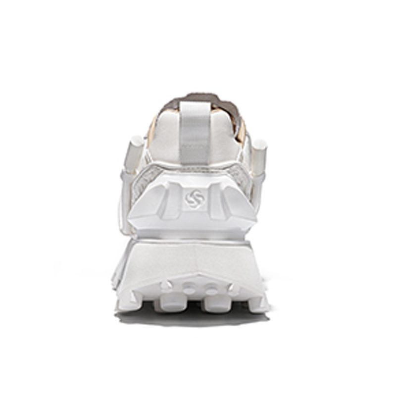 Opp France White Retro Niche Sports Unisex Shoes Thick Soled Versatile Casual Shoes