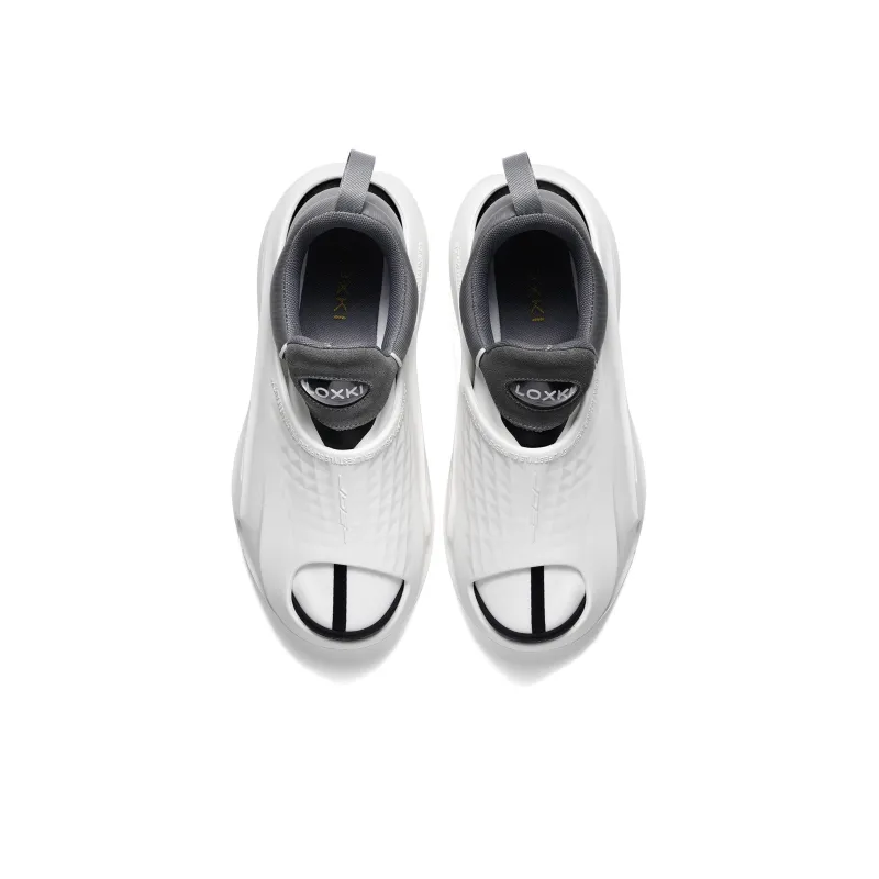 Opp France White Slip-on Comfortable Trendy Shoes For Men And Women All-match Casual Shoes