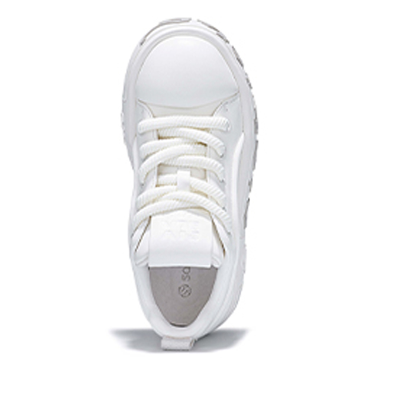 Opp France White Summer Ice Casual Men’s And Women’s Thick Soled Height Increasing Board Shoes