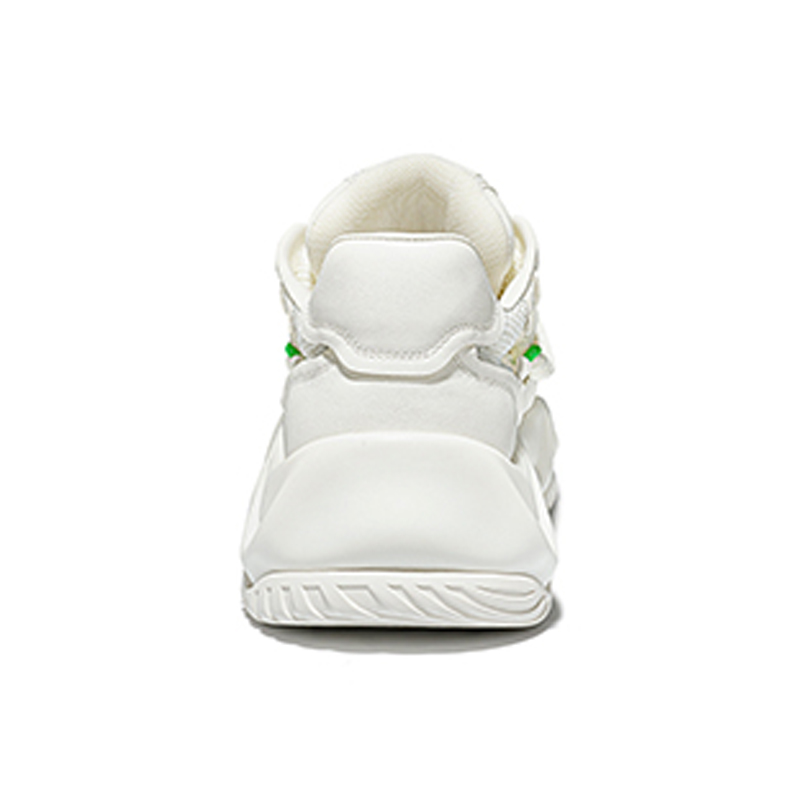 Opp France White Summer New Unisex Thick Soled Height Increasing Bread Shoes With Mesh Breathable Sports Shoes