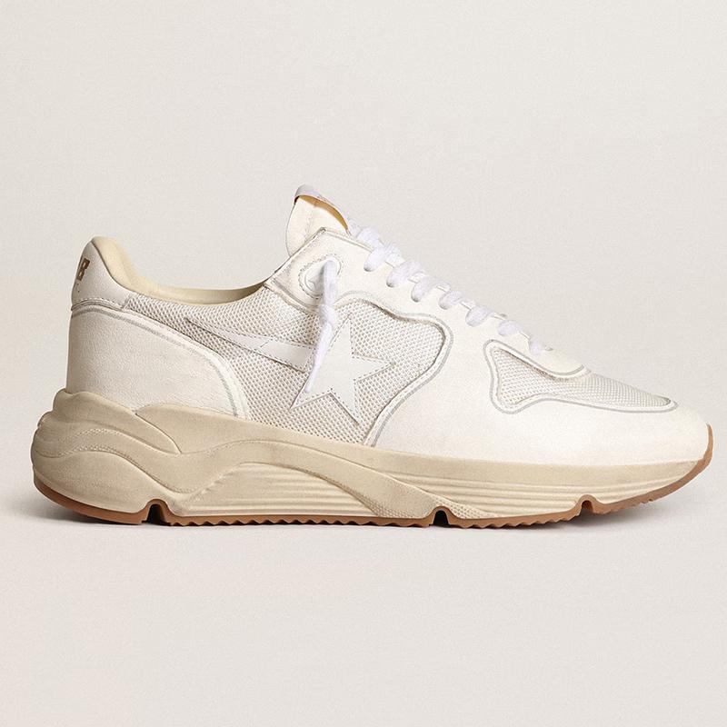 Opp France White Thick-soled Low-top Men’s Sports Shoes Casual Shoes