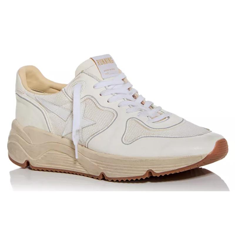 opp france White thick-soled low-top men’s sports shoes casual shoes