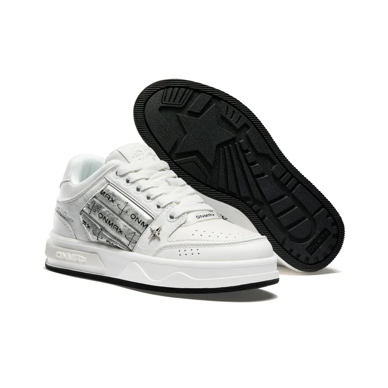 Opp France White Trendy Cool Personality Thick-soled Unisex Casual Shoes