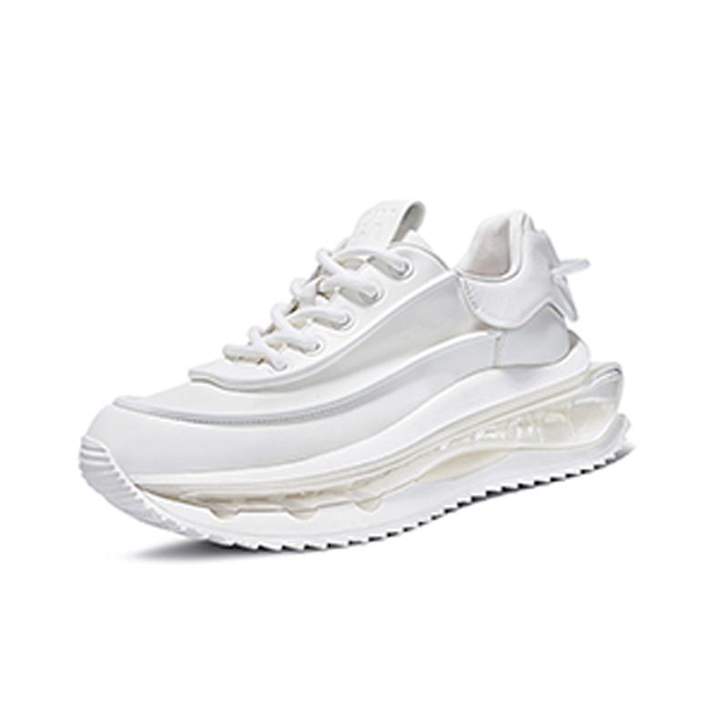 Opp France White Versatile Height Increasing Summer Unisex Dad Shoes Shock-absorbing Sports And Casual Shoes