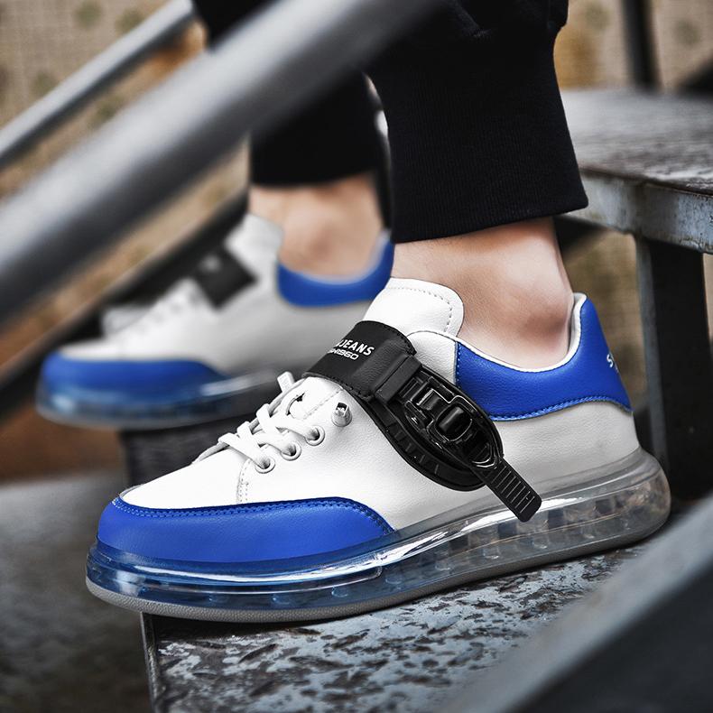Opp France Women Air Cushion Sports Casual Shoes Blue