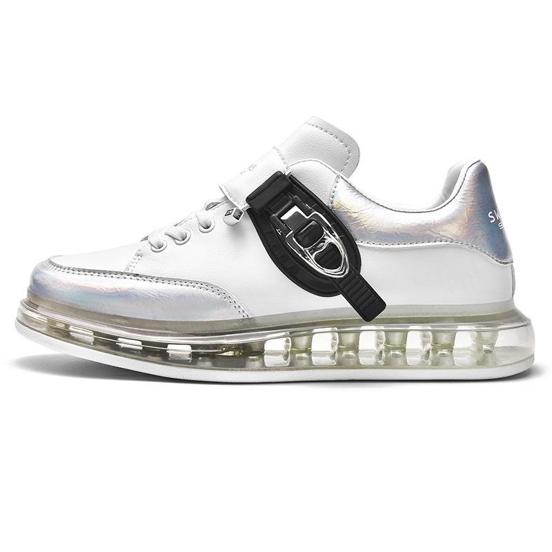 opp france Women Air Cushion Sports Casual Shoes Silver