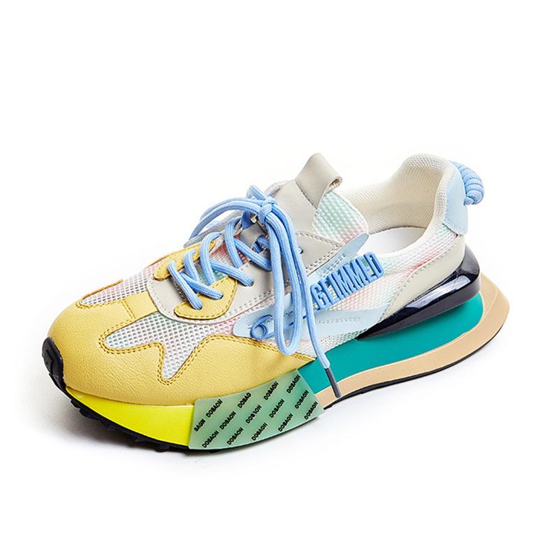 opp france Women Breathable Height Increasing Sneakers