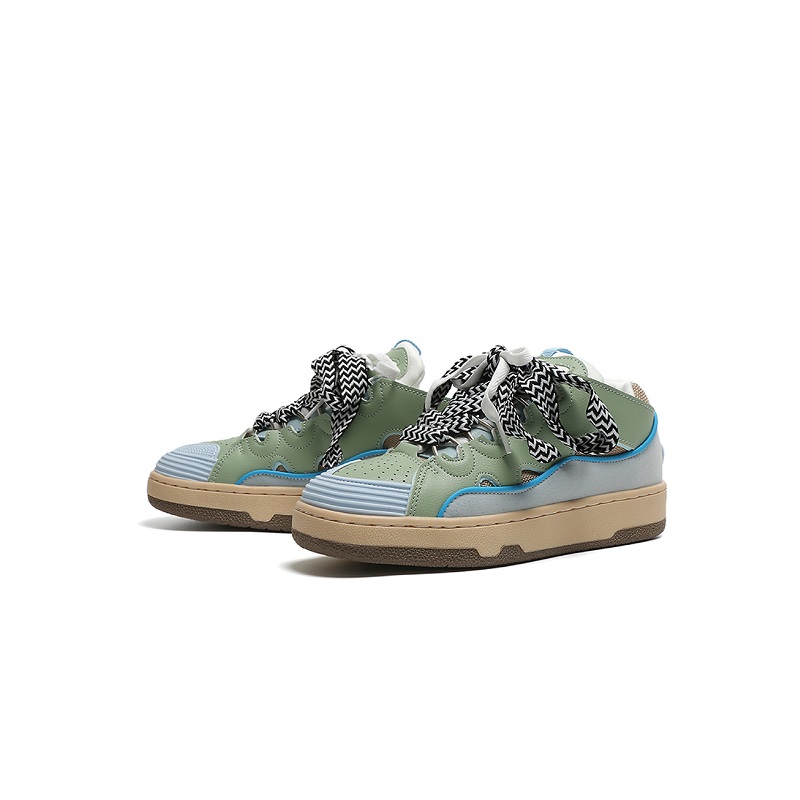 opp france Women High-End Trendy Casual Sneakers Green