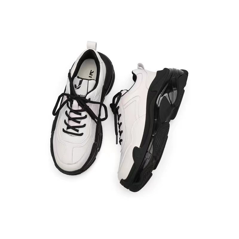 Opp France Women Lace-up Simple Platform Casual Shoes