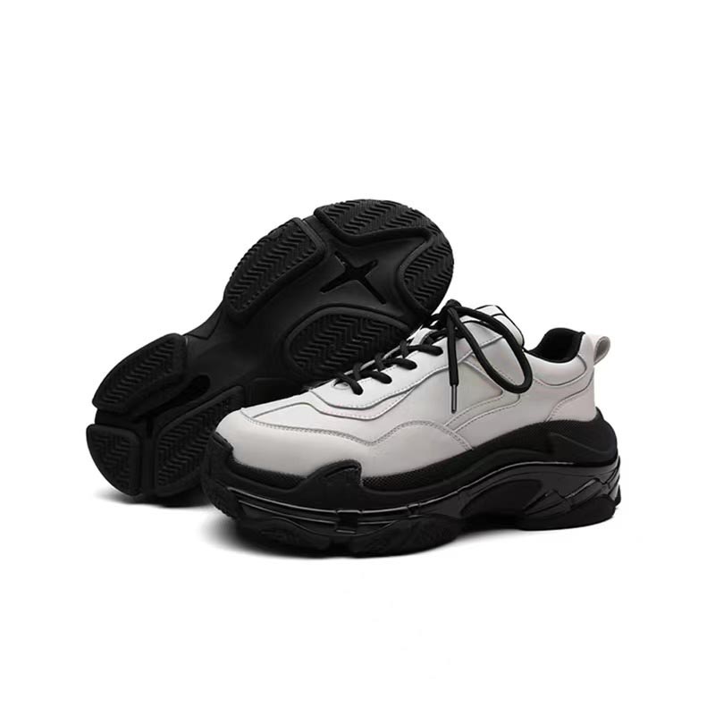 Opp France Women Lace-up Simple Platform Casual Shoes