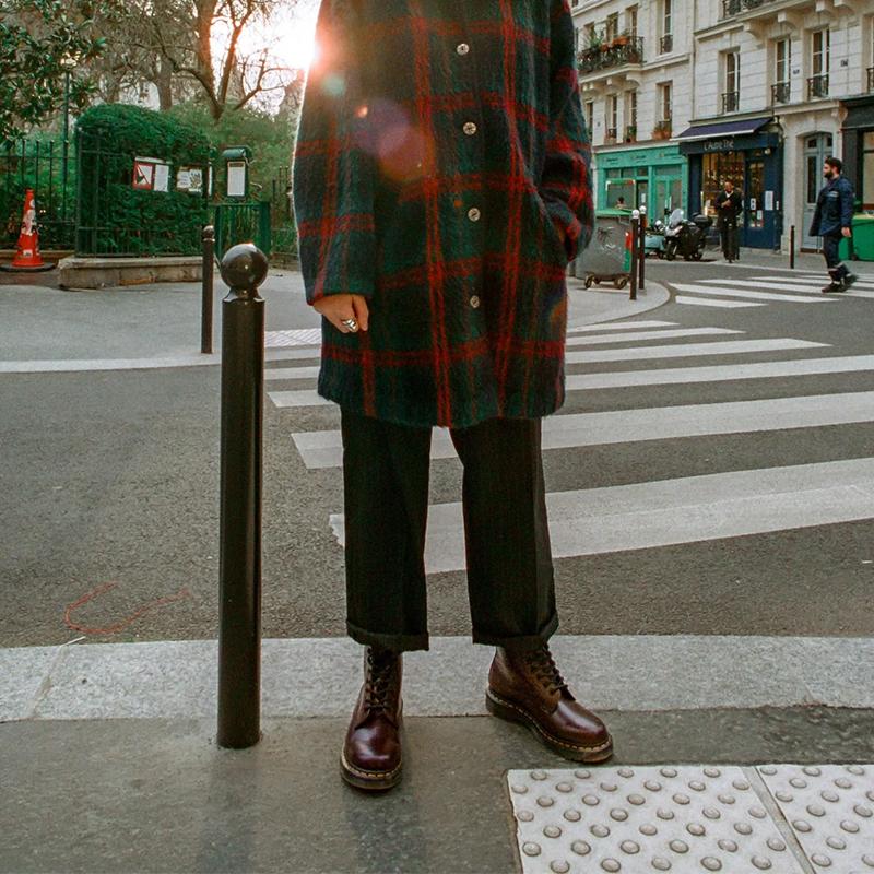 Opp France Women’s All Season Boots Red-brown Mid-Top