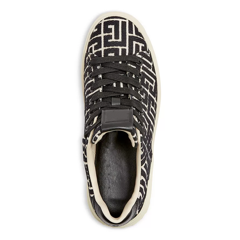 Opp France Women’s All-Season Sneakers Black And White Low-Top