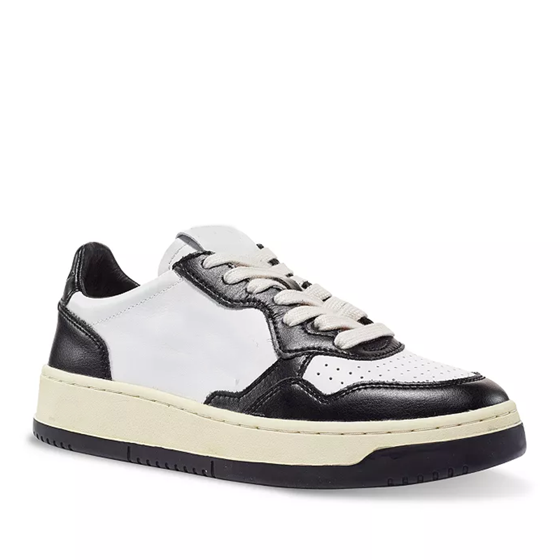 Opp France Women’s All-Season Sneakers Black And White Low-Top