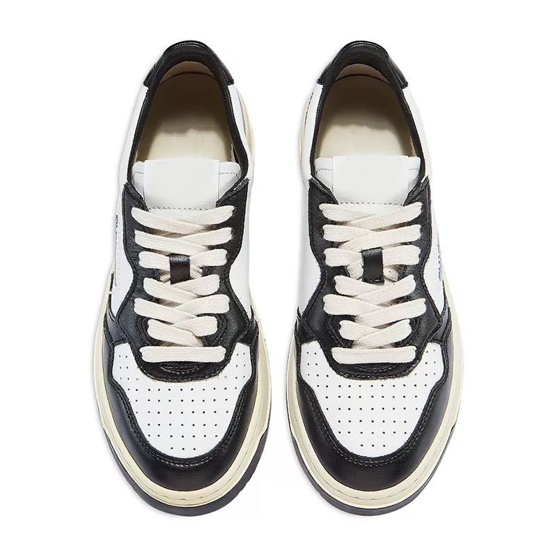 Opp France Women’s All-Season Sneakers Black And White Low-Top