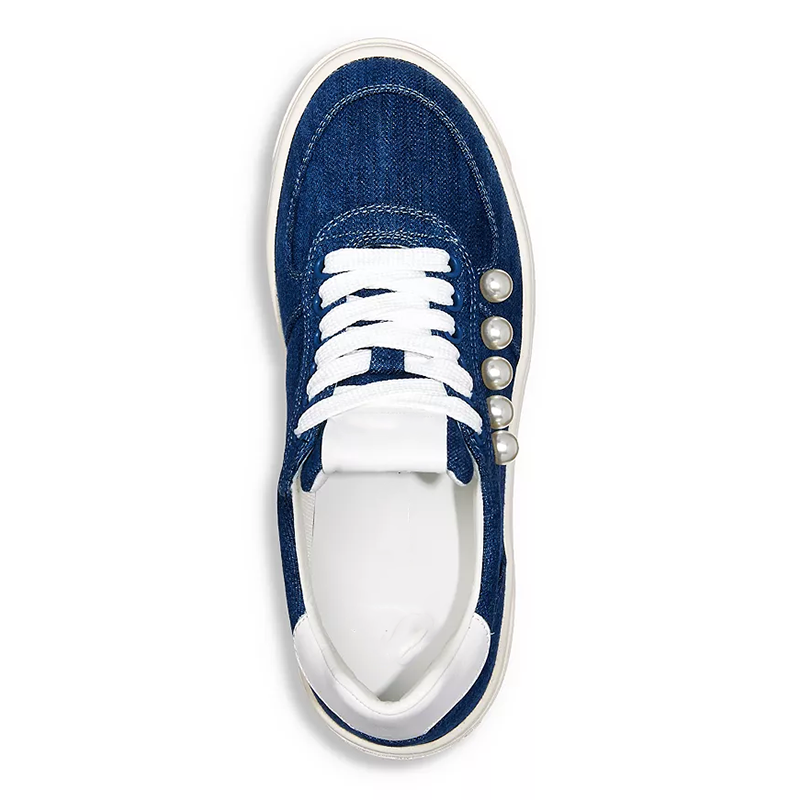 Opp France Women’s All-Season Sneakers Blue Low-Top