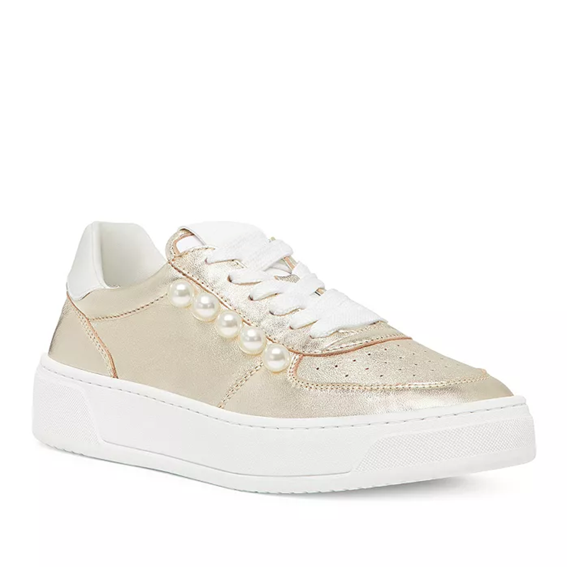 Opp France Women’s All-Season Sneakers Gold Low-Top