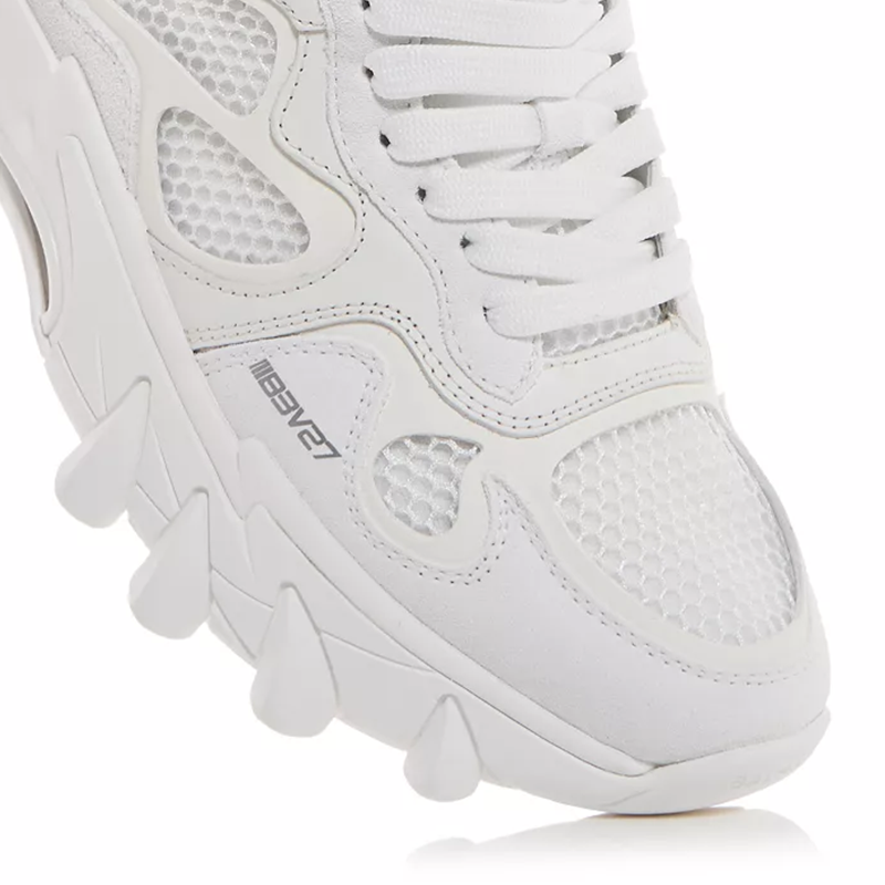 Opp France Women’s All-Season Sneakers Increased Comfort White Low-Top
