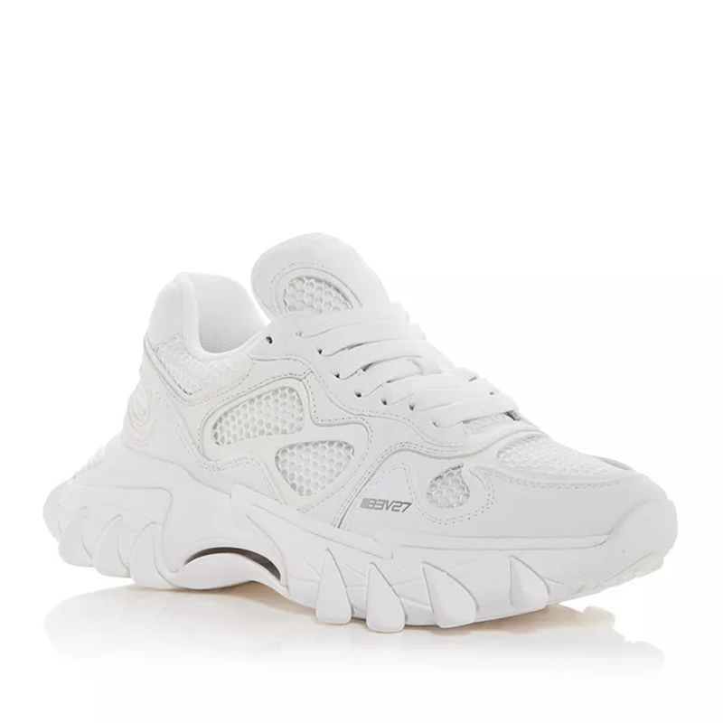 opp france Women’s All-Season Sneakers Increased Comfort White Low-Top