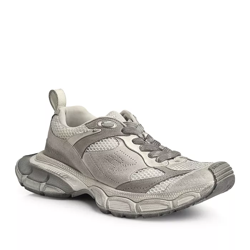 Opp France Women’s All-Season Sneakers Silver Gray Low-Top