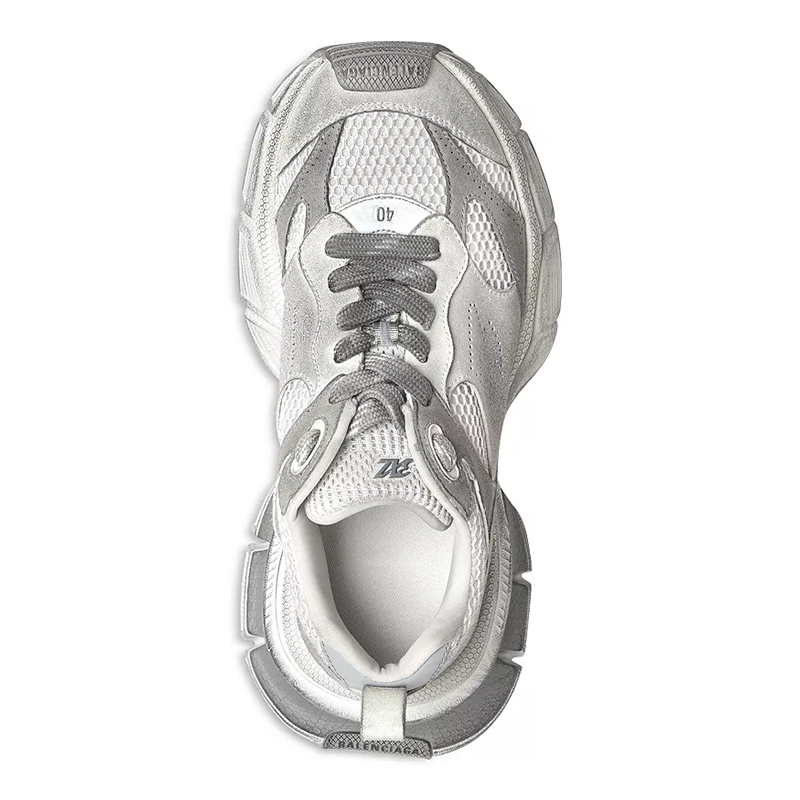 Opp France Women’s All-Season Sneakers Silver Gray Low-Top