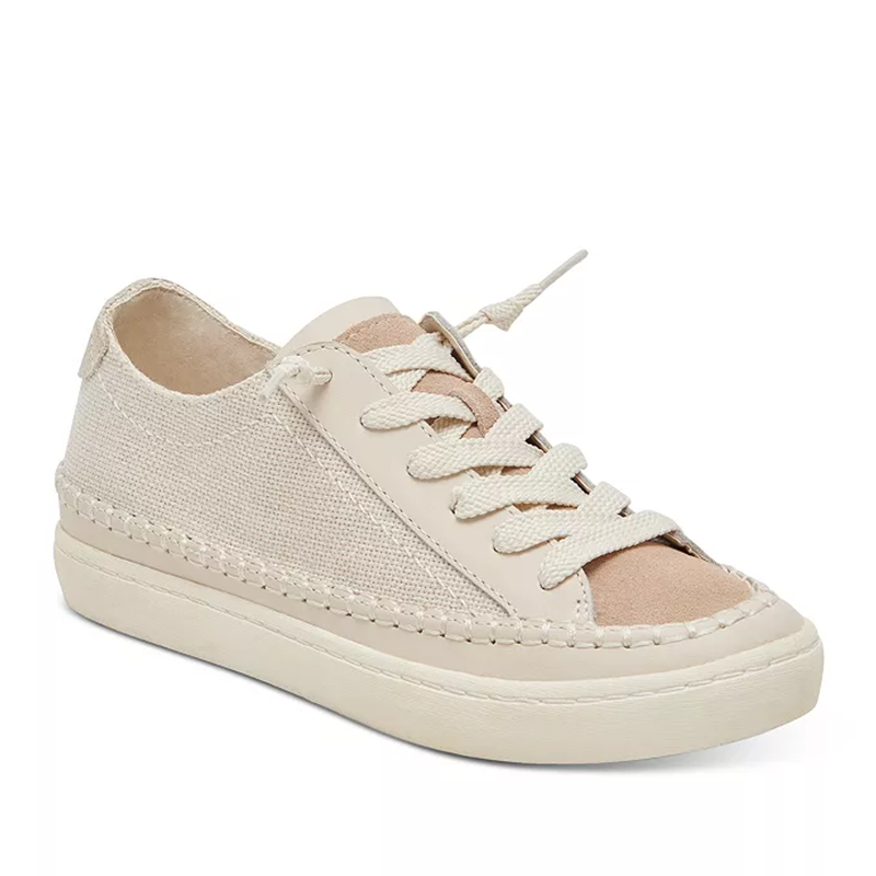 Opp France Women’s All-Season Sneakers Simple Beige Low-Top