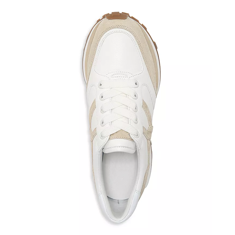 Opp France Women’s All-Season Sneakers White And Beige Low-Top