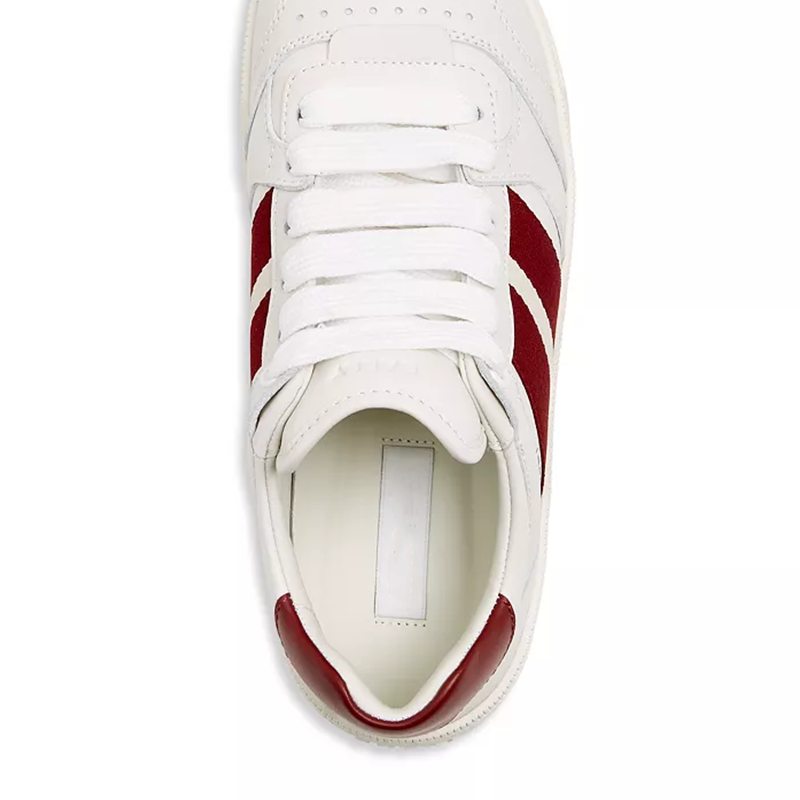 Opp France Women’s All-Season Sneakers White And Red Low-Top