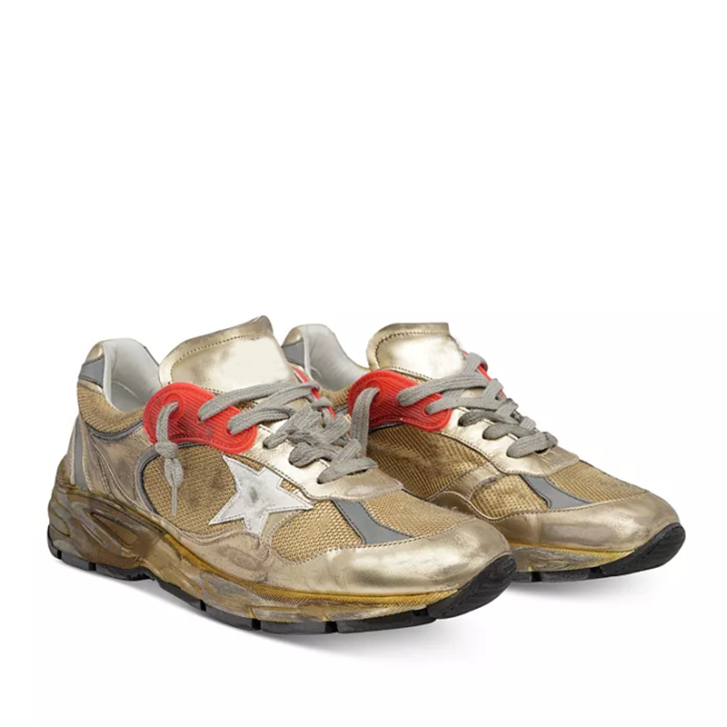 Opp France Women’s All-Season Sneakers White And Yellow Low-Top