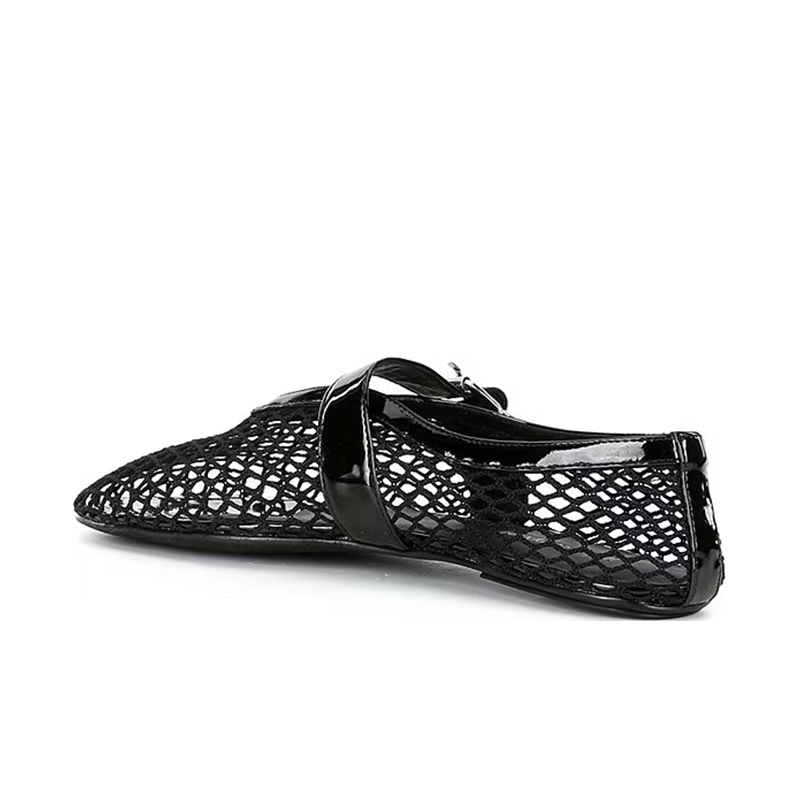 Opp France Women’s Breathable Flat Shoes Mesh Shoes Mary Jane Flats
