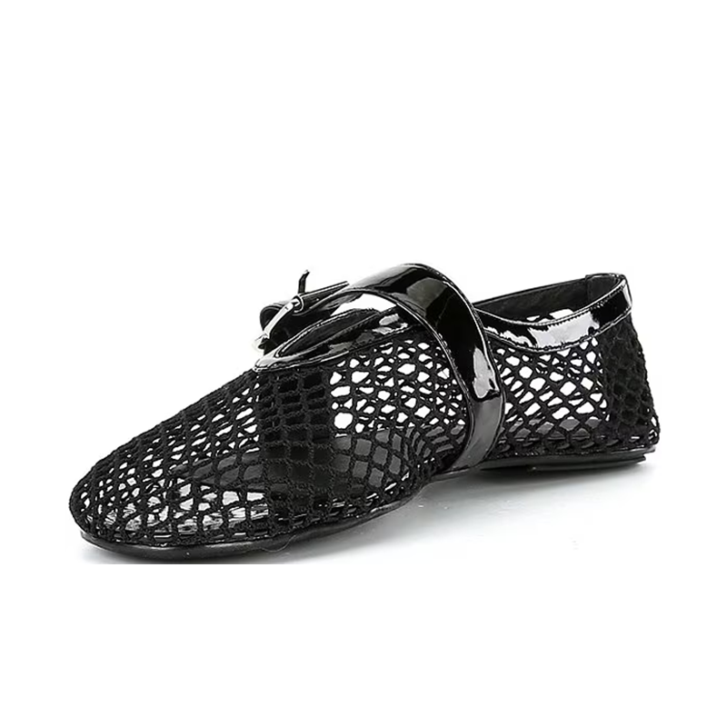 Opp France Women’s Breathable Flat Shoes Mesh Shoes Mary Jane Flats