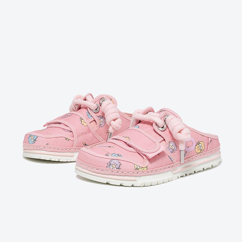 Opp France Women’s Fashion Cartoon Velcro Convenient Casual Shoes