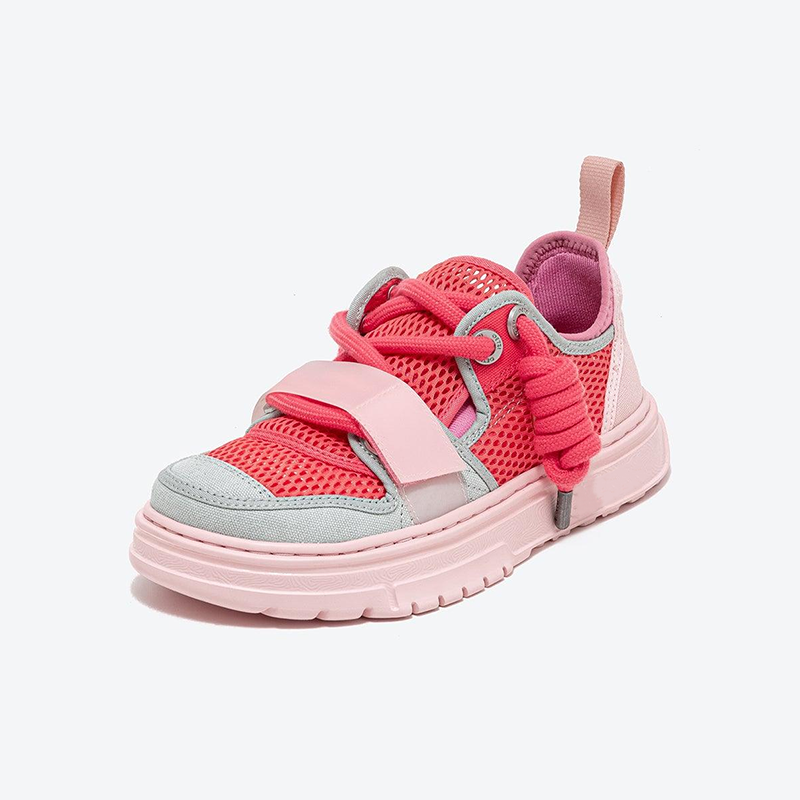 Opp France Women’s Fashion Casual Shoes Mesh Breathable Pink