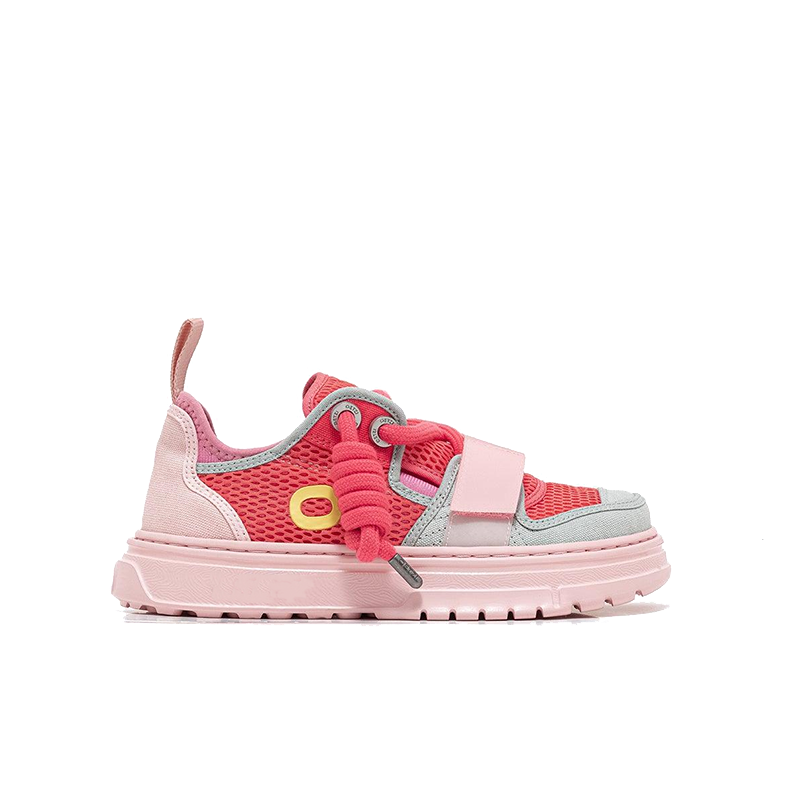 opp france Women’s fashion casual shoes mesh breathable Pink